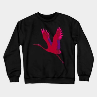 Asayake Tsuru Crewneck Sweatshirt